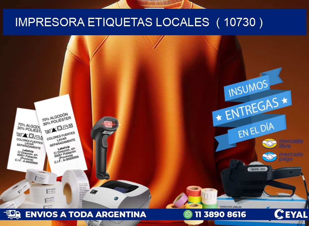 impresora etiquetas locales ( 10730 )