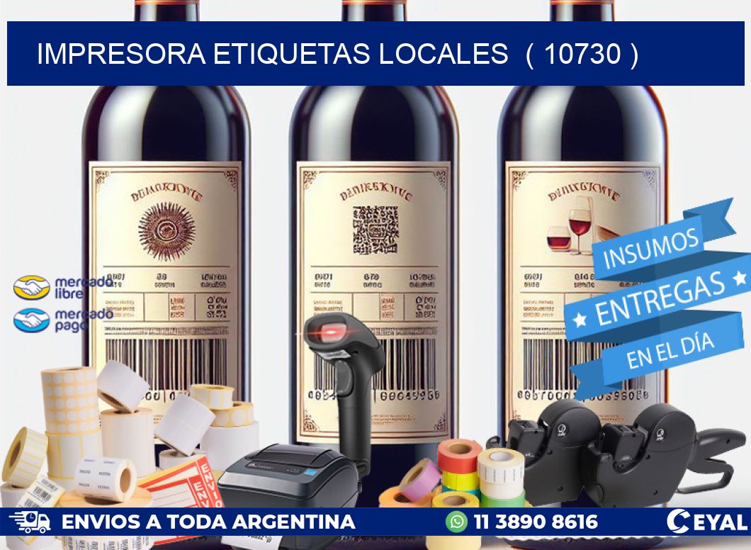 impresora etiquetas locales ( 10730 )