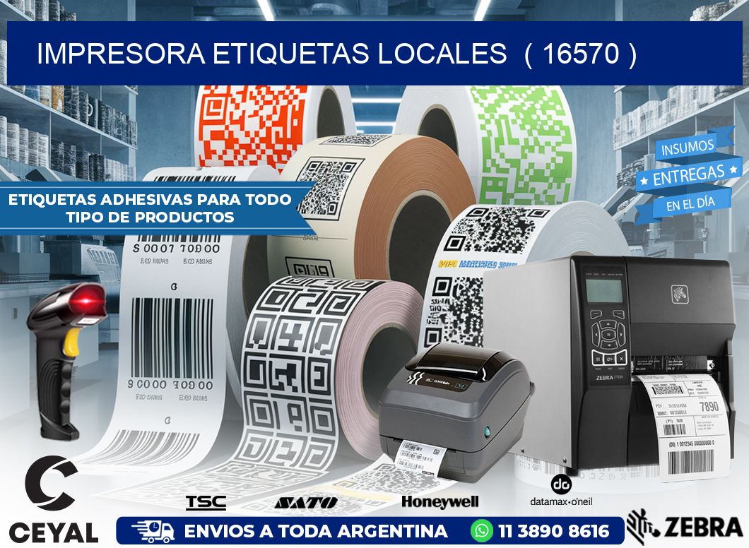 impresora etiquetas locales ( 16570 )