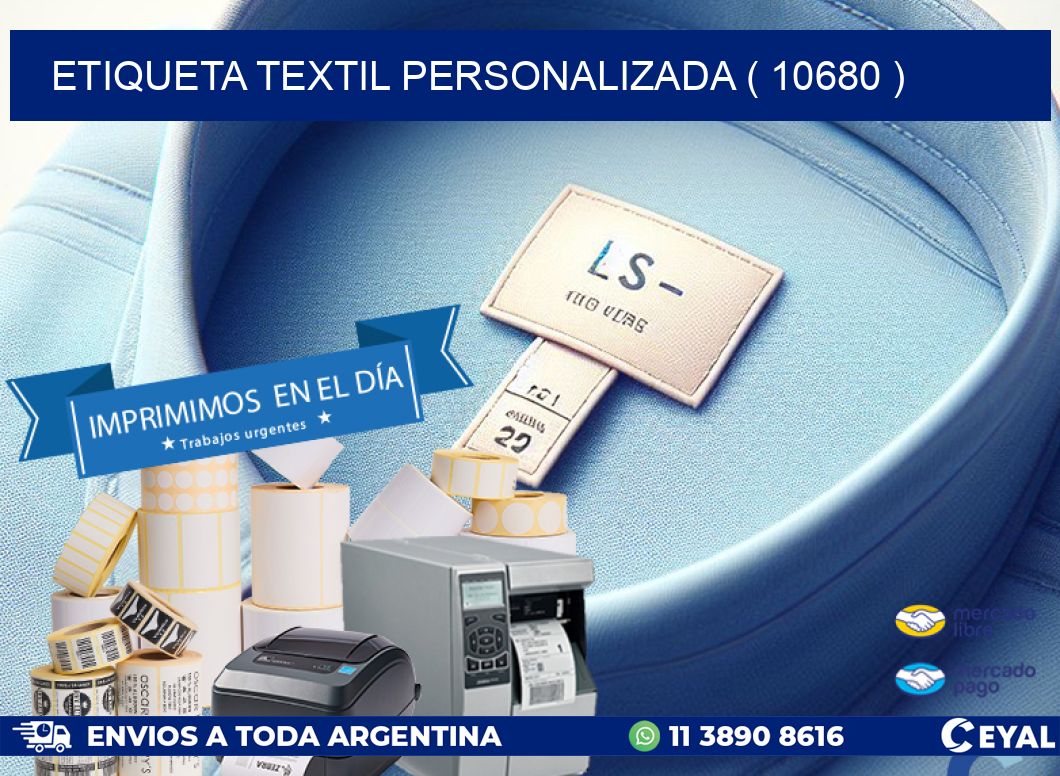 ETIQUETA TEXTIL PERSONALIZADA ( 10680 )
