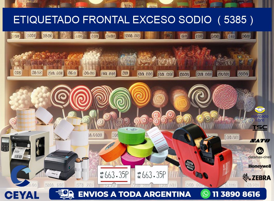 ETIQUETADO FRONTAL EXCESO SODIO ( 5385 )