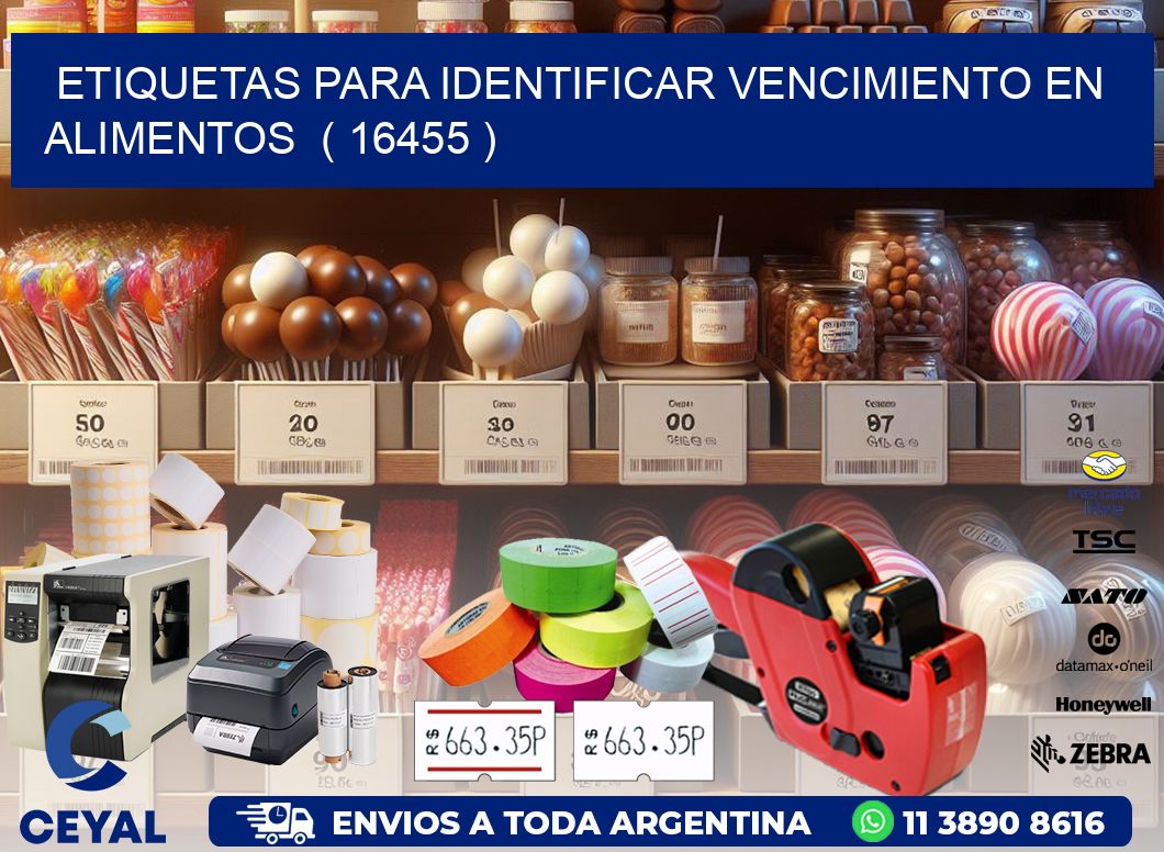 ETIQUETAS PARA IDENTIFICAR VENCIMIENTO EN ALIMENTOS ( 16455 )