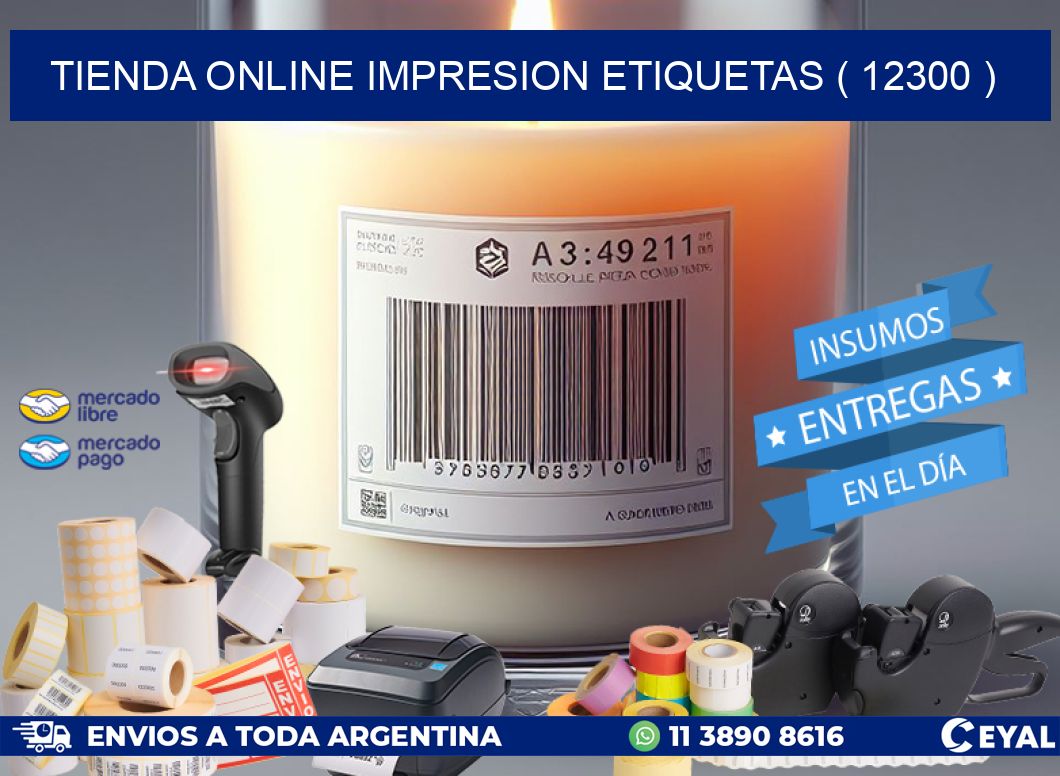 TIENDA ONLINE IMPRESION ETIQUETAS ( 12300 )