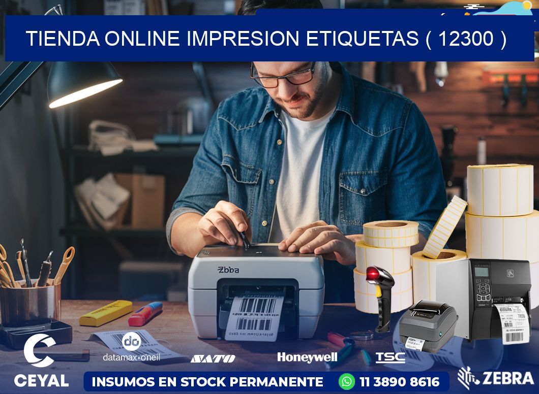 TIENDA ONLINE IMPRESION ETIQUETAS ( 12300 )