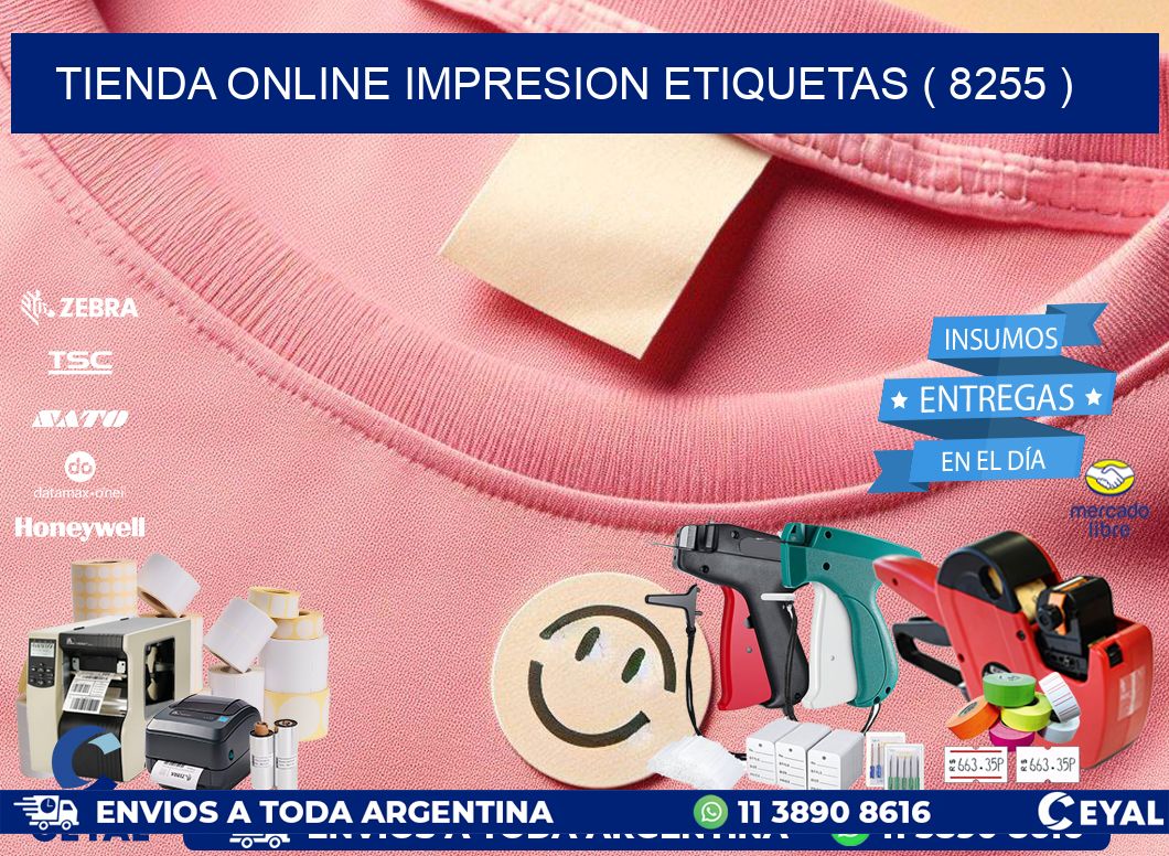 TIENDA ONLINE IMPRESION ETIQUETAS ( 8255 )