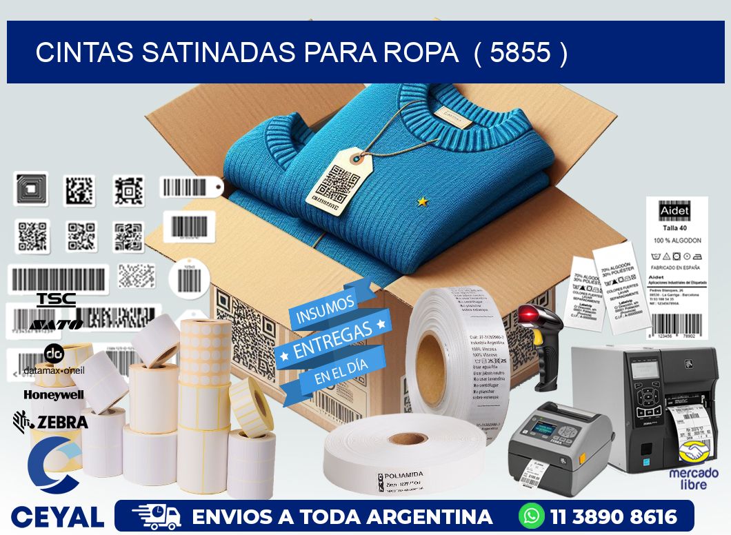 cintas satinadas para ropa ( 5855 )