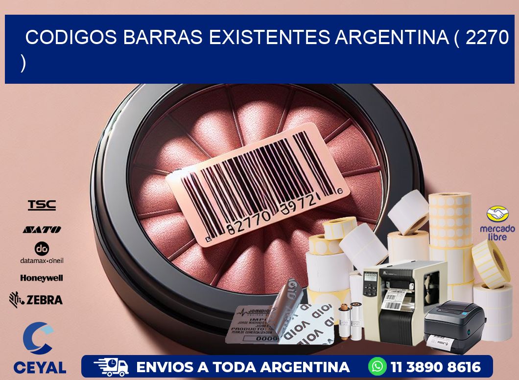 codigos barras existentes argentina ( 2270 )