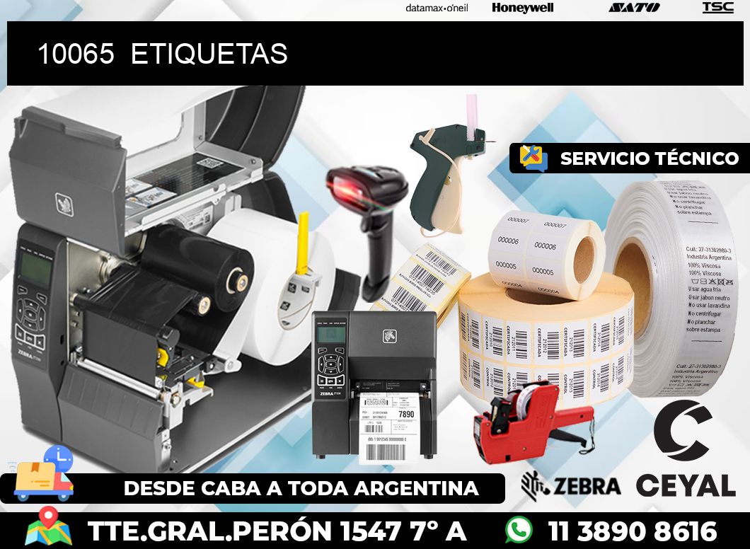 10065 ETIQUETAS