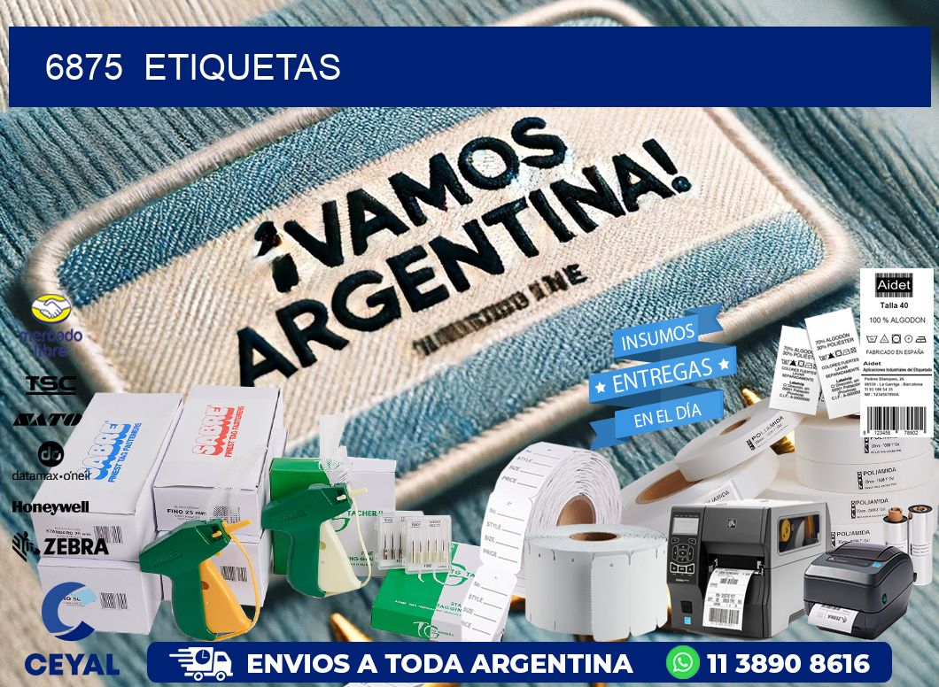 6875 ETIQUETAS