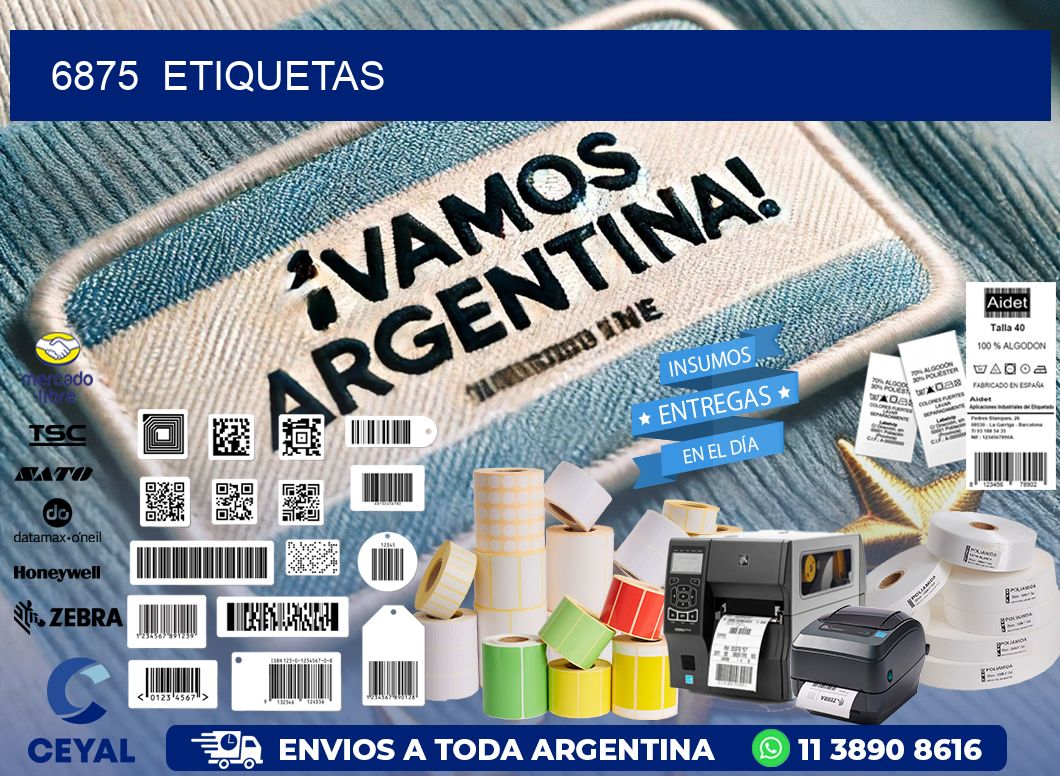 6875 ETIQUETAS