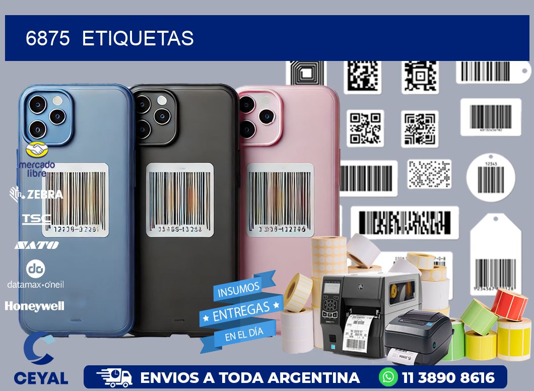 6875 ETIQUETAS