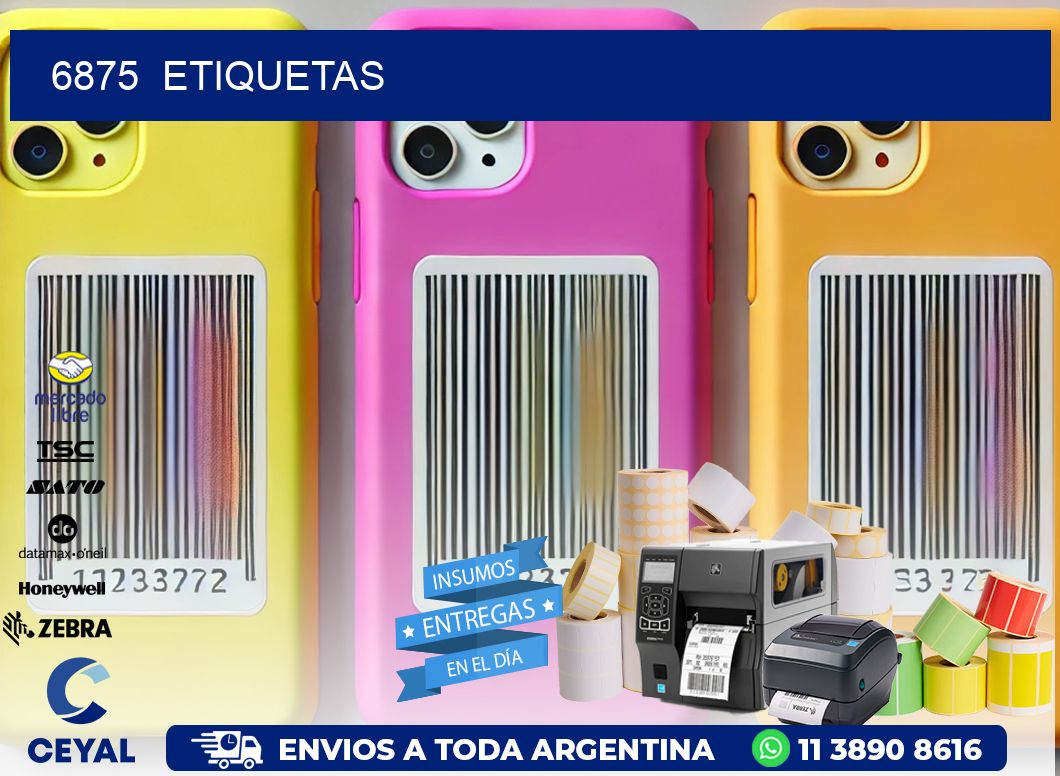 6875 ETIQUETAS