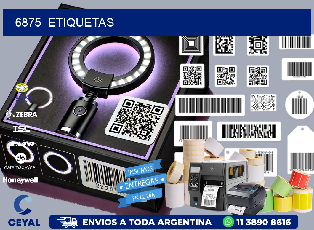 6875 ETIQUETAS