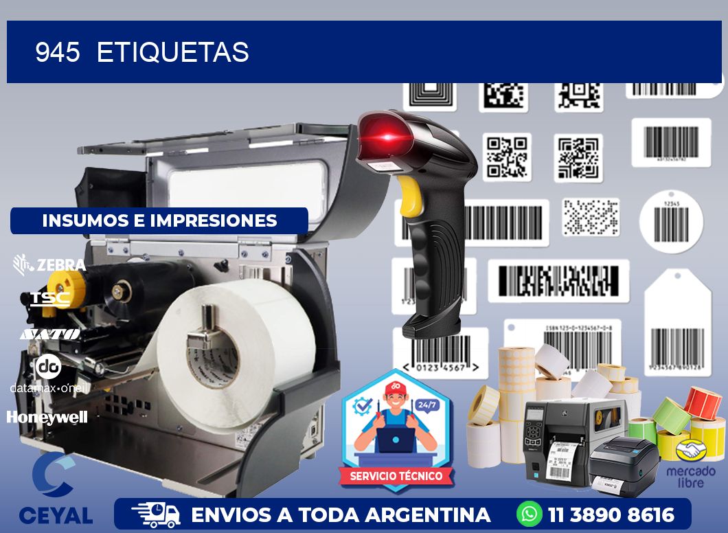 945 ETIQUETAS