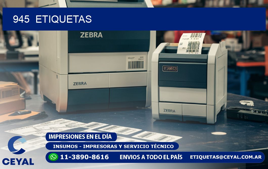 945 ETIQUETAS