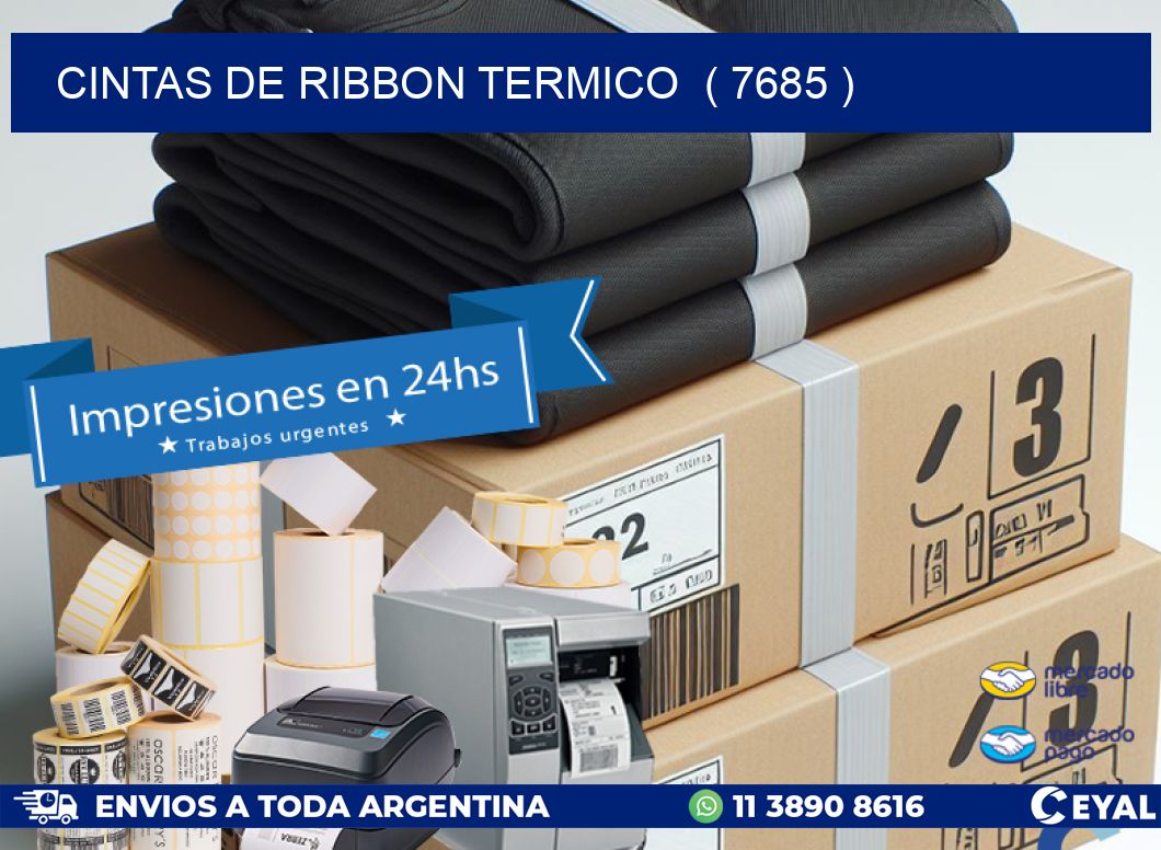 CINTAS DE RIBBON TERMICO ( 7685 )