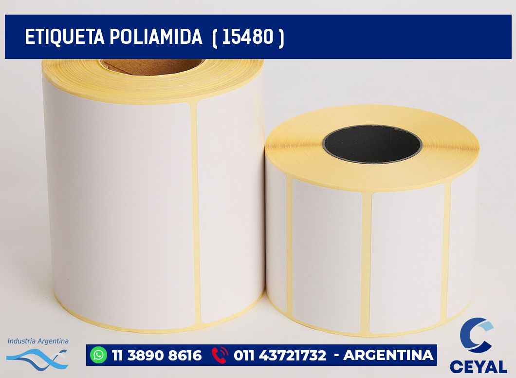 ETIQUETA POLIAMIDA ( 15480 )