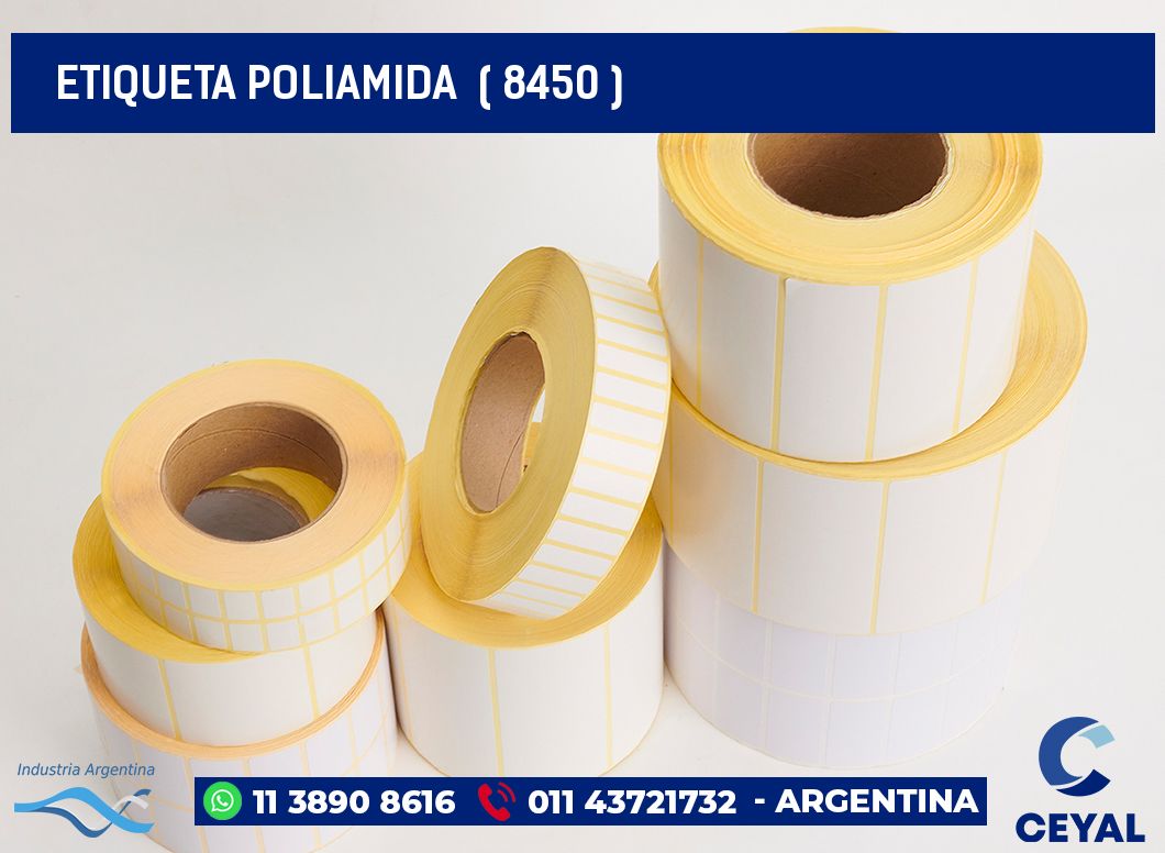 ETIQUETA POLIAMIDA ( 8450 )