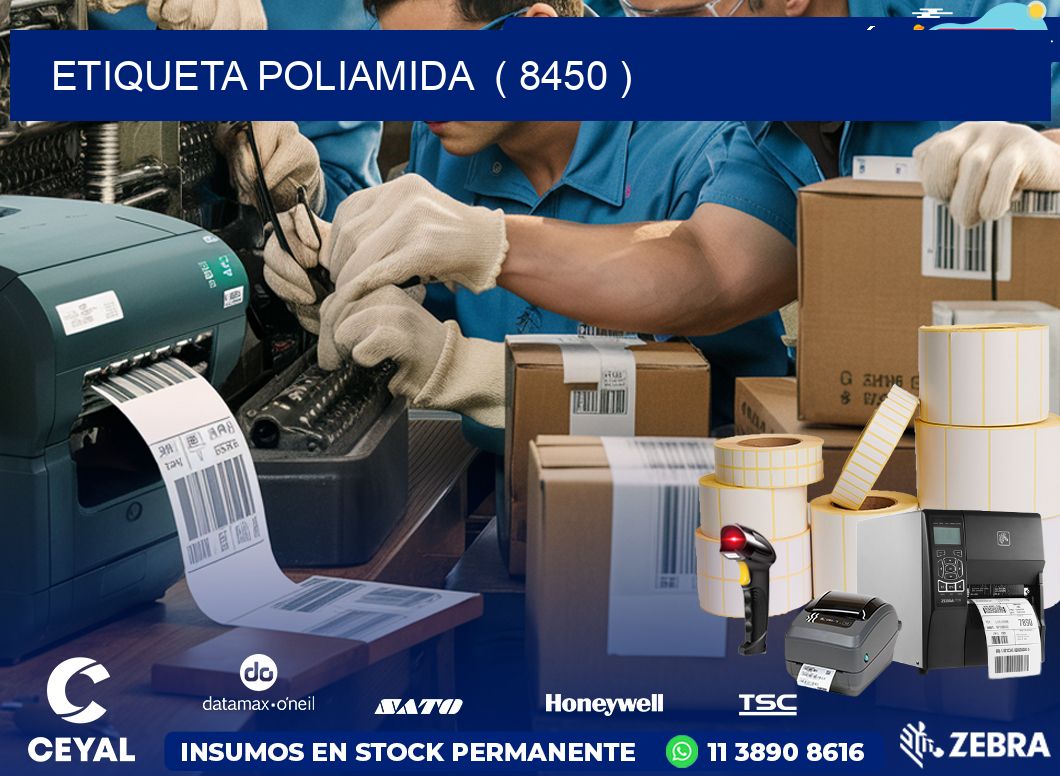 ETIQUETA POLIAMIDA ( 8450 )