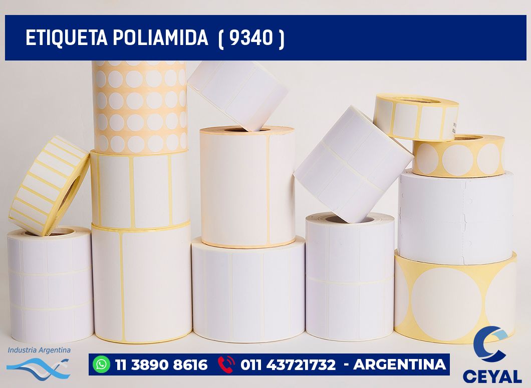 ETIQUETA POLIAMIDA ( 9340 )