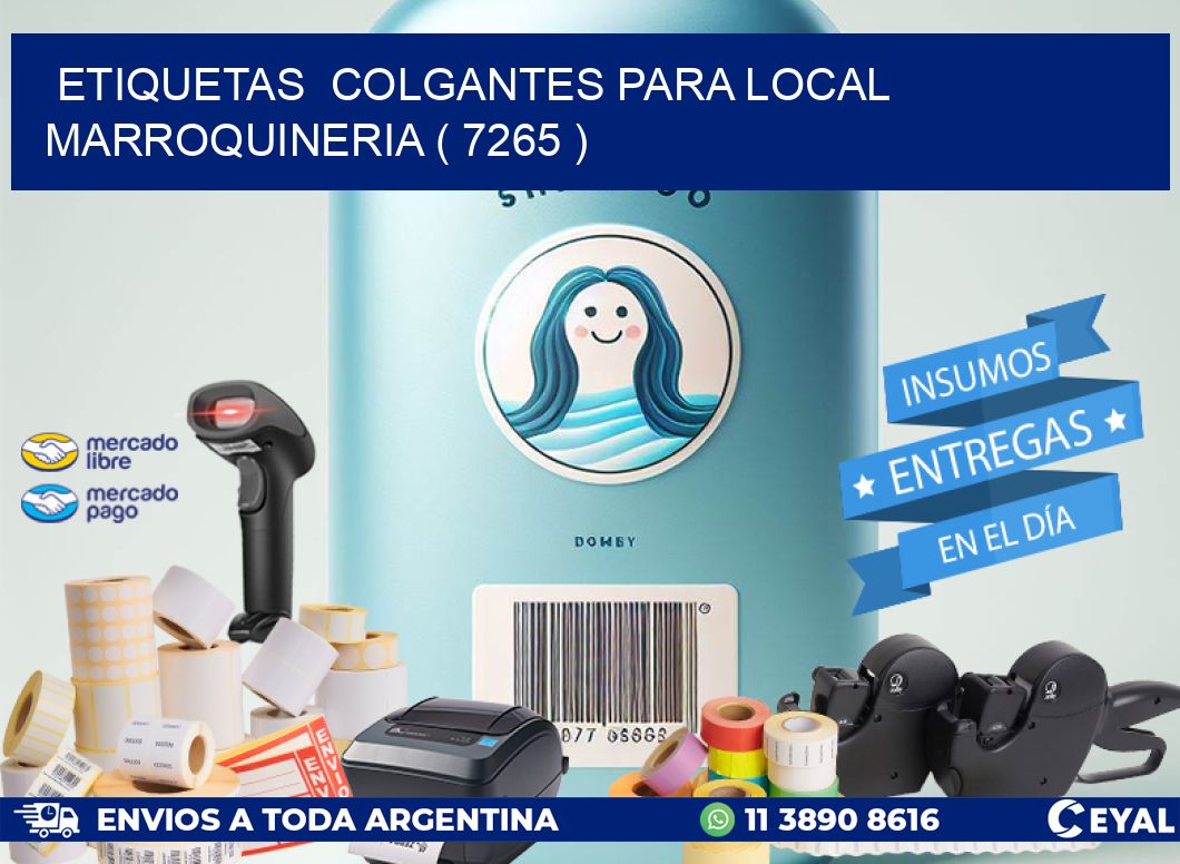 ETIQUETAS COLGANTES PARA LOCAL MARROQUINERIA ( 7265 )
