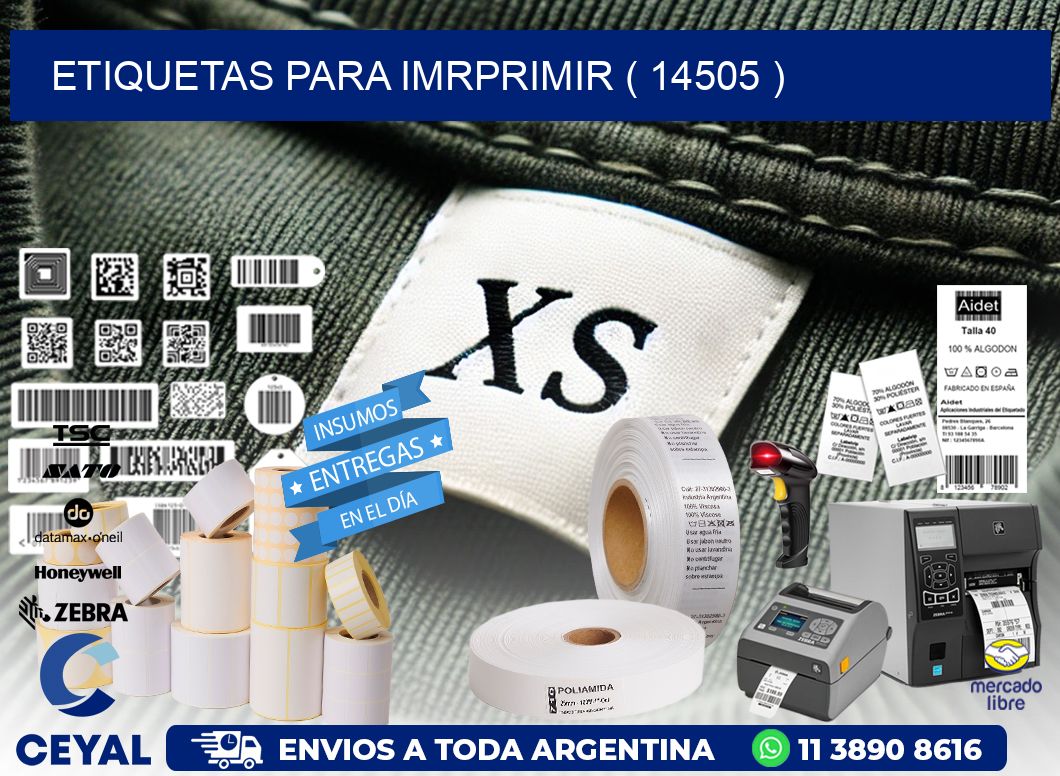 ETIQUETAS PARA IMRPRIMIR ( 14505 )