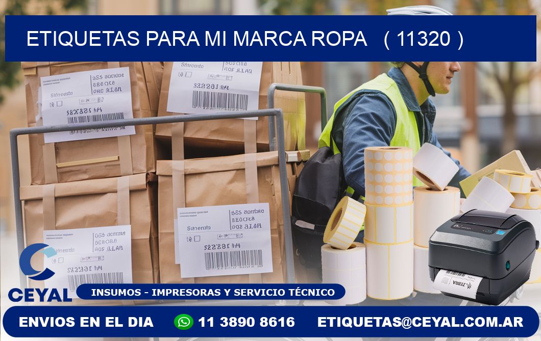 ETIQUETAS PARA MI MARCA ROPA ( 11320 )