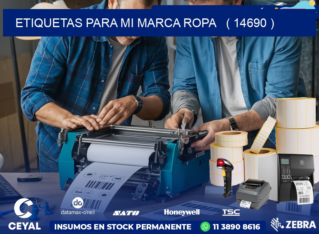 ETIQUETAS PARA MI MARCA ROPA ( 14690 )