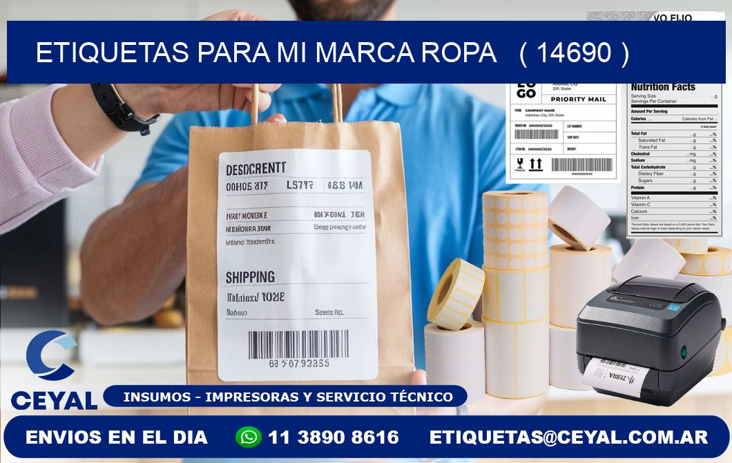 ETIQUETAS PARA MI MARCA ROPA ( 14690 )