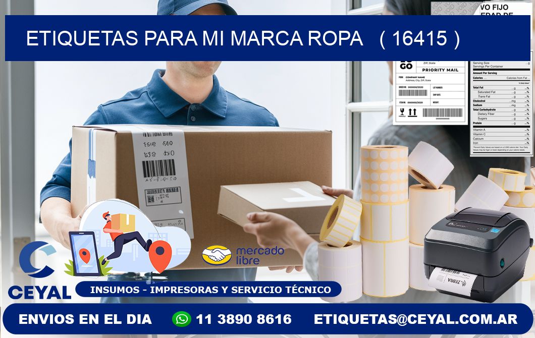 ETIQUETAS PARA MI MARCA ROPA ( 16415 )