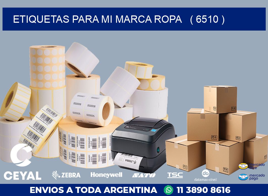 ETIQUETAS PARA MI MARCA ROPA   ( 6510 )
