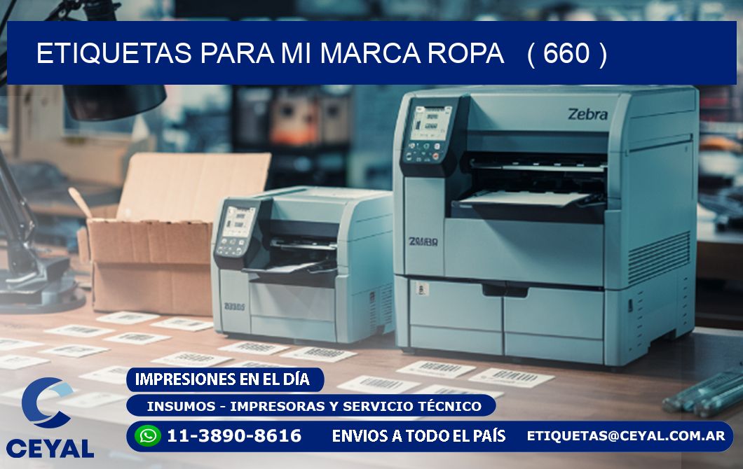 ETIQUETAS PARA MI MARCA ROPA ( 660 )