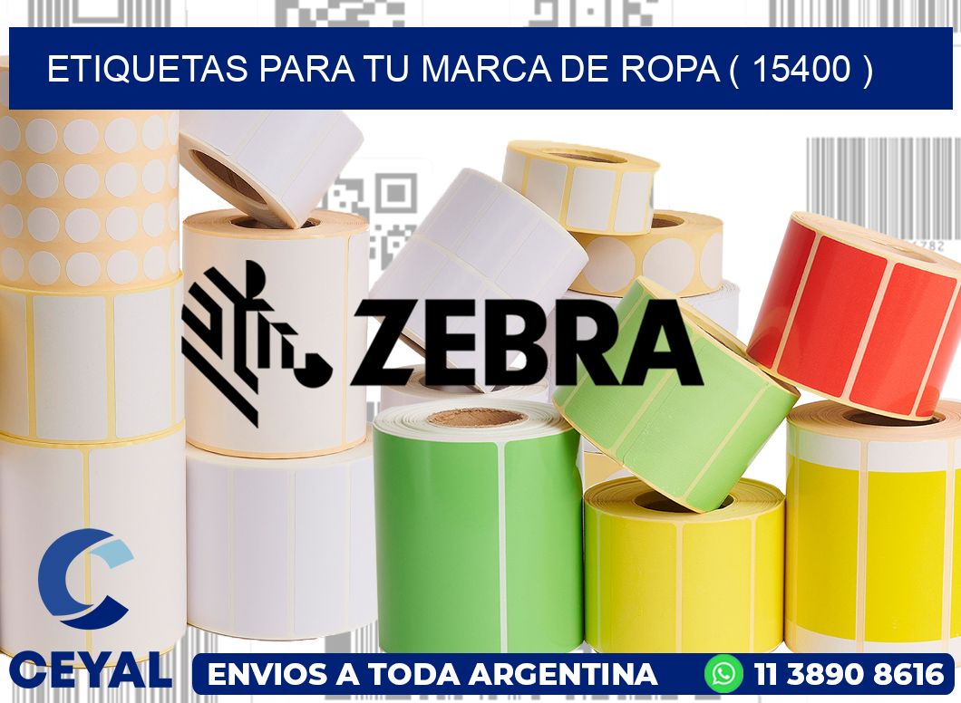 ETIQUETAS PARA TU MARCA DE ROPA ( 15400 )
