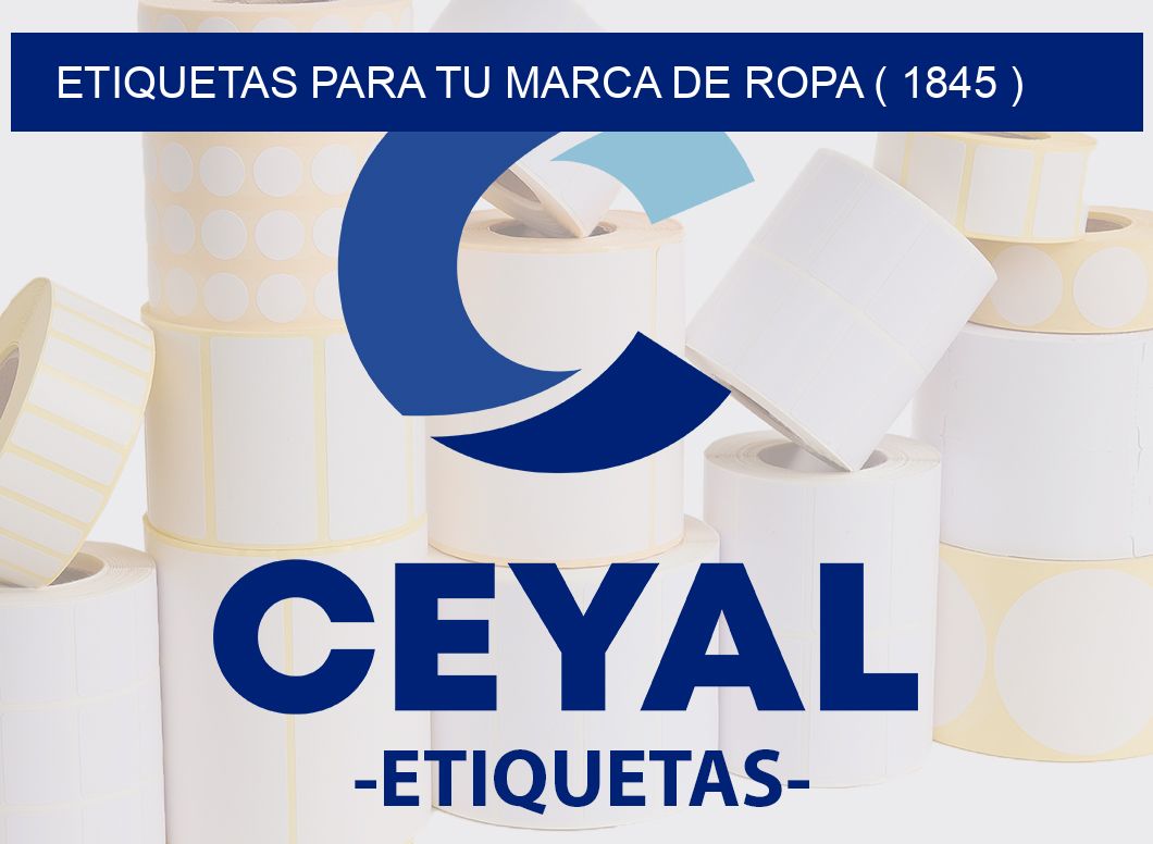 ETIQUETAS PARA TU MARCA DE ROPA ( 1845 )
