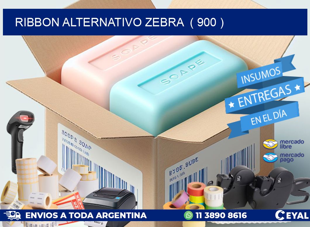 RIBBON ALTERNATIVO ZEBRA ( 900 )