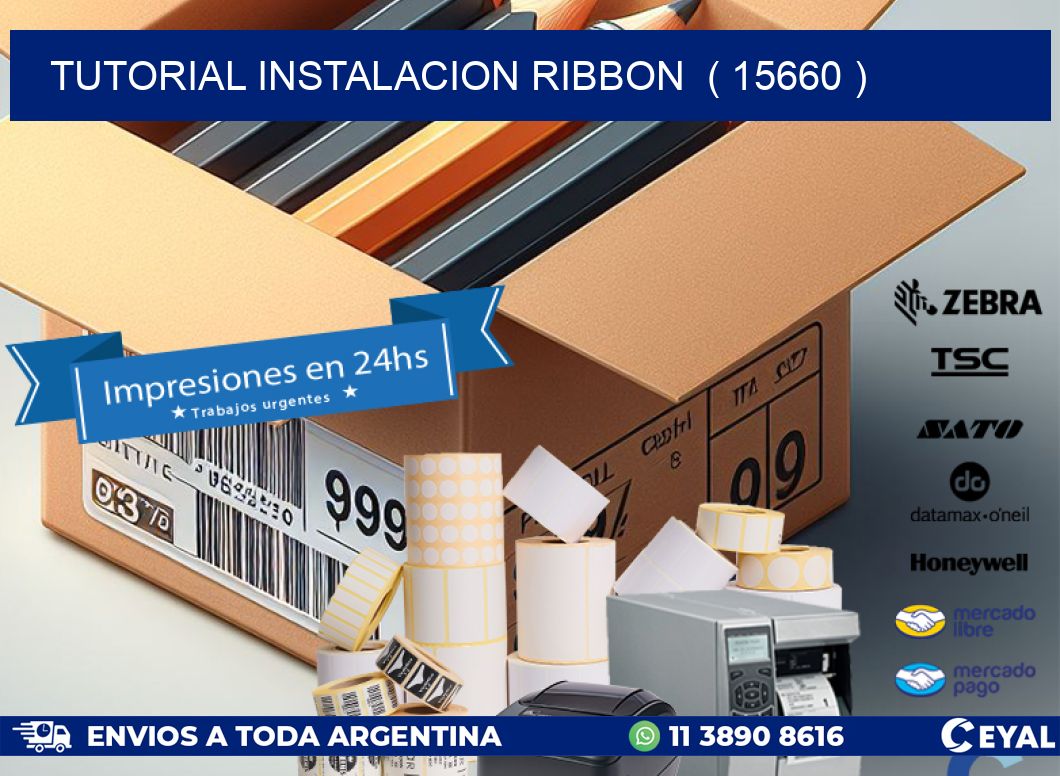 TUTORIAL INSTALACION RIBBON ( 15660 )