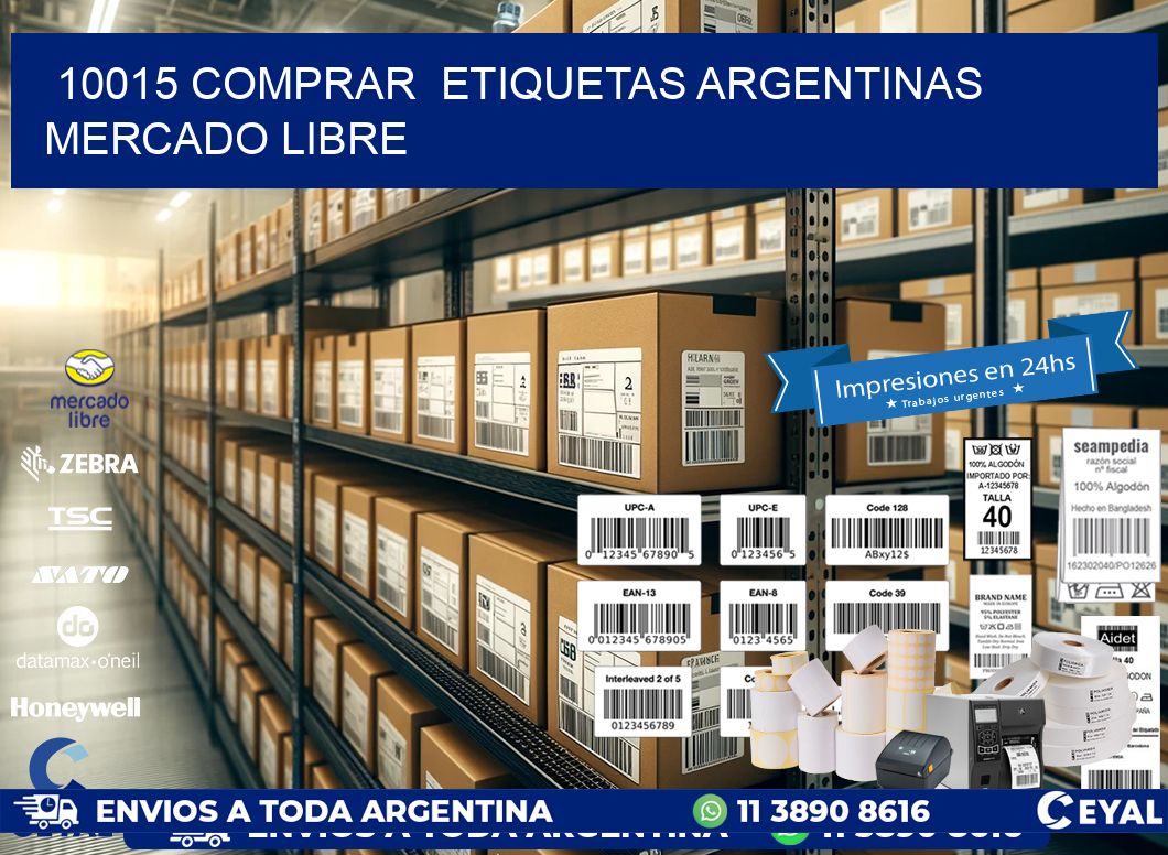 10015 COMPRAR ETIQUETAS ARGENTINAS MERCADO LIBRE