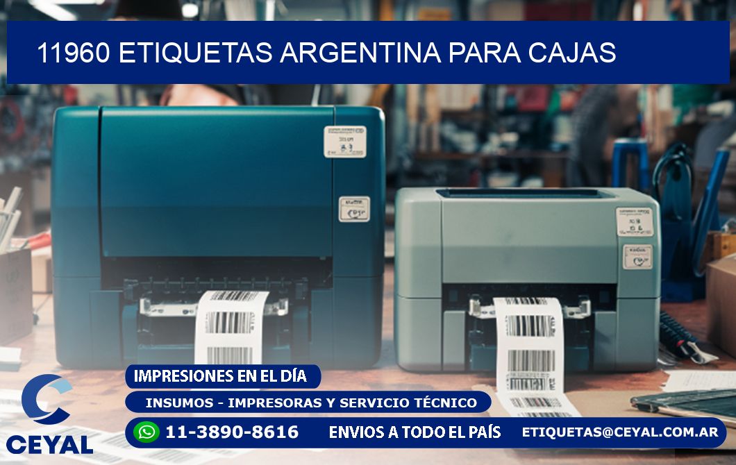 11960 ETIQUETAS ARGENTINA PARA CAJAS
