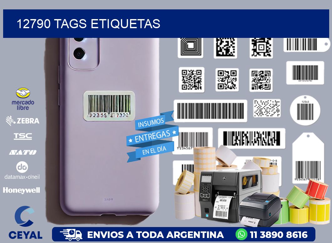 12790 TAGS ETIQUETAS