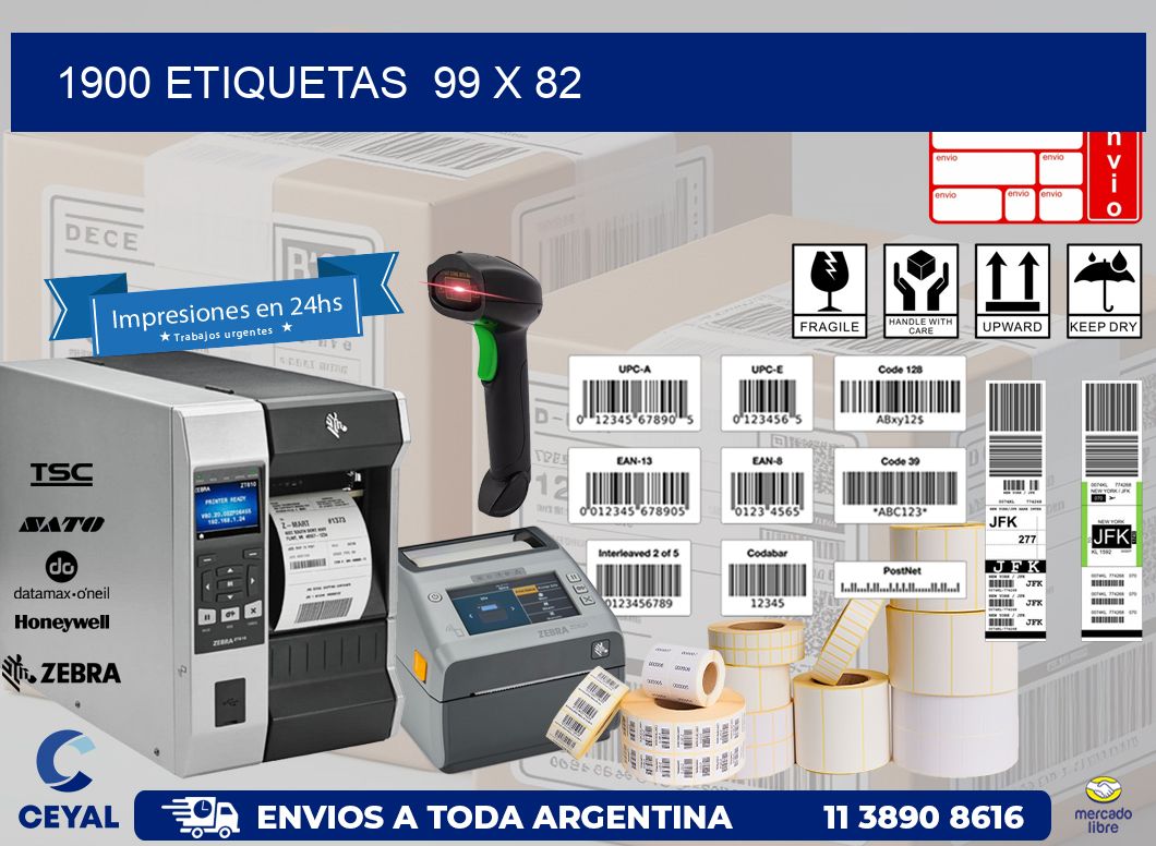 1900 ETIQUETAS 99 x 82