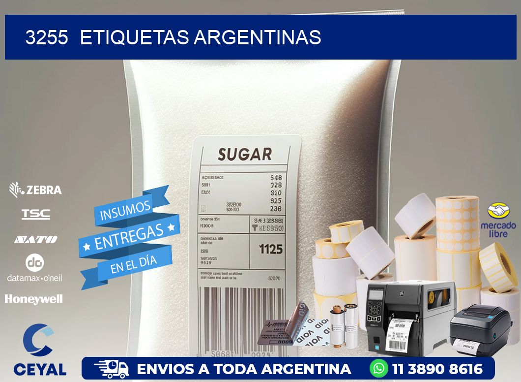 3255 ETIQUETAS ARGENTINAS