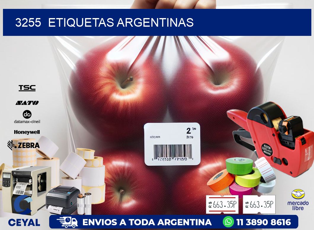 3255 ETIQUETAS ARGENTINAS