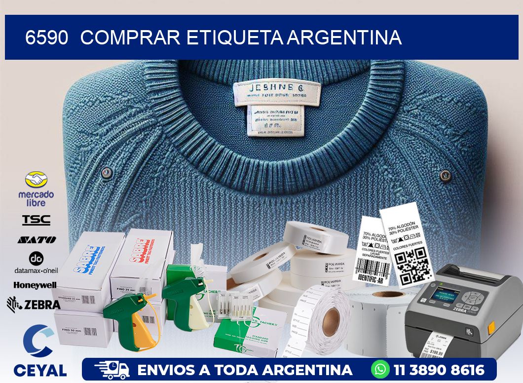 6590 COMPRAR ETIQUETA ARGENTINA