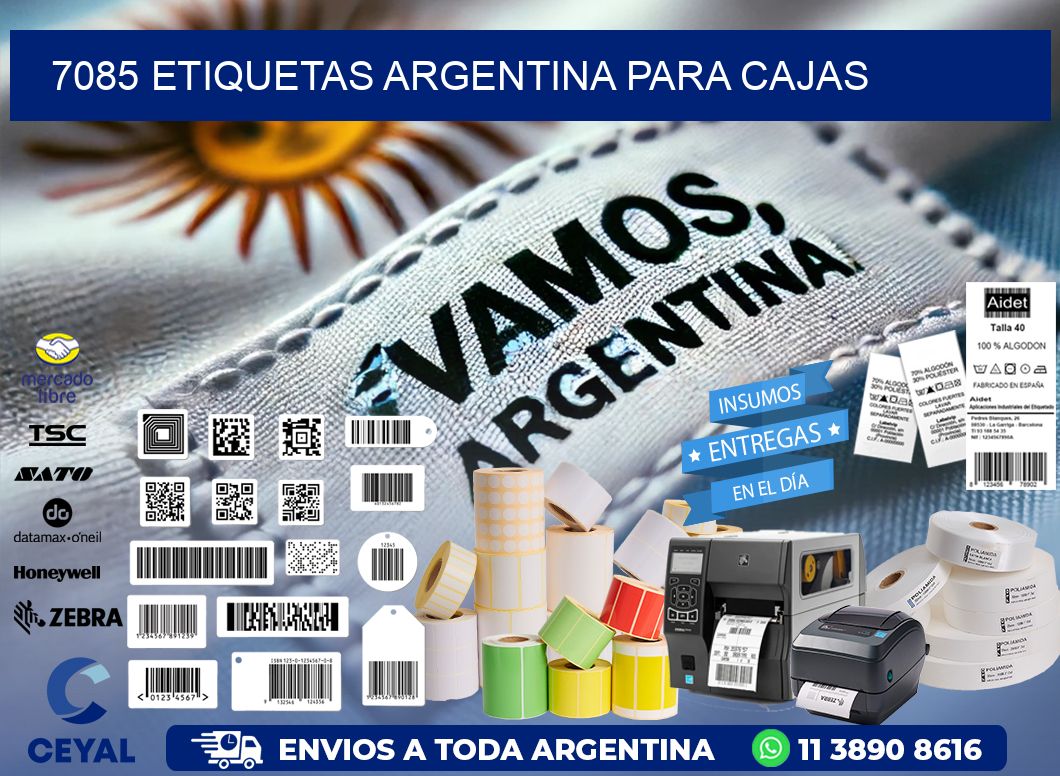 7085 ETIQUETAS ARGENTINA PARA CAJAS