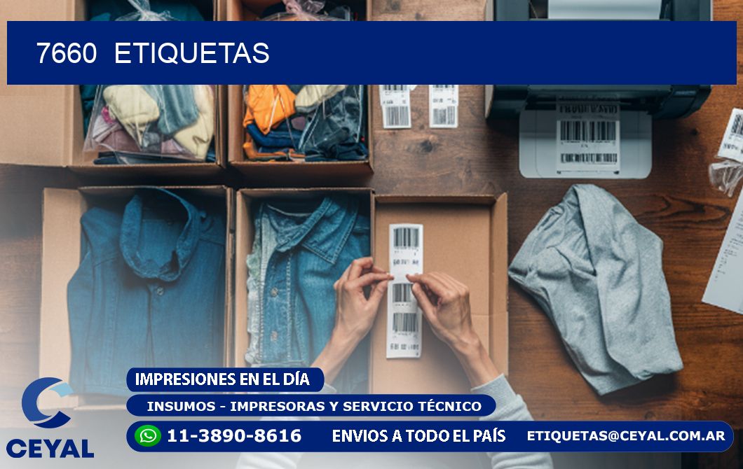 7660 ETIQUETAS