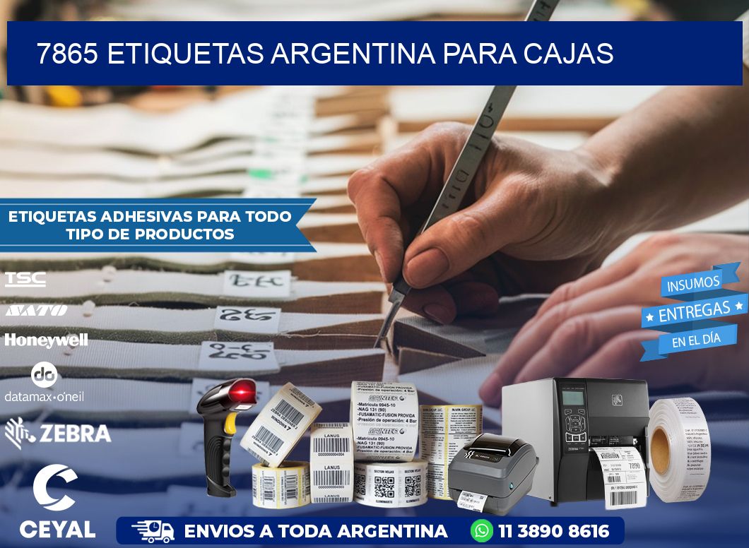 7865 ETIQUETAS ARGENTINA PARA CAJAS