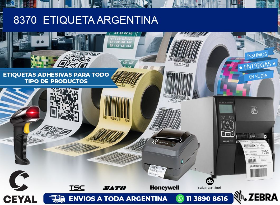 8370 ETIQUETA ARGENTINA