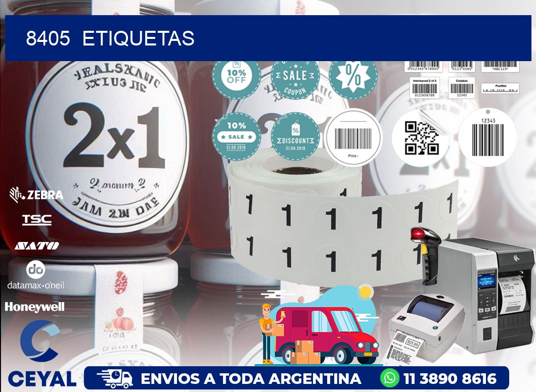 8405 ETIQUETAS