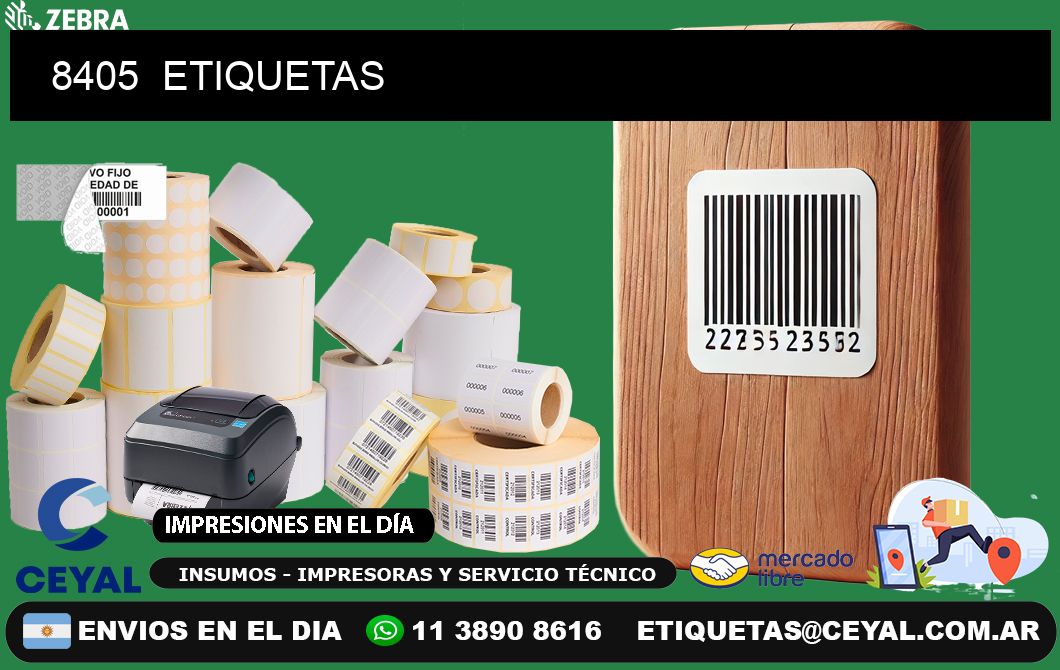 8405 ETIQUETAS