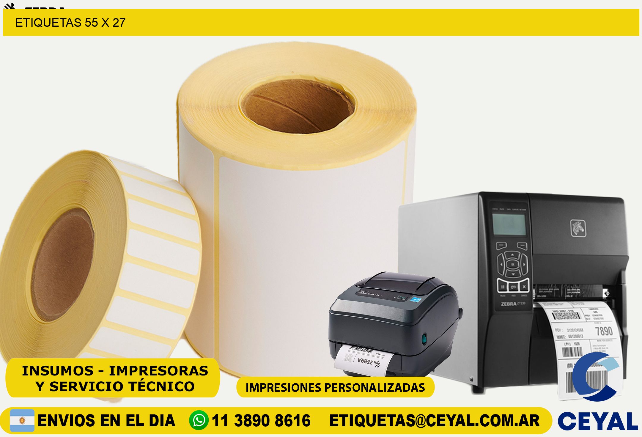ETIQUETAS 55 x 27